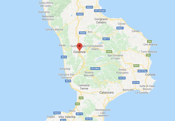 Cosenza, scossa di terremoto di magnitudo 4.4 a Rende