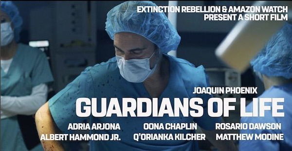 Joaquin Phoenix protagonista del cortometraggio di Extinction Rebellion