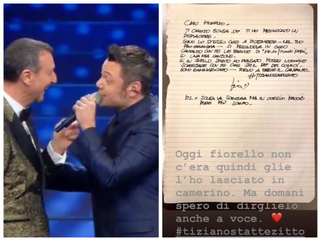 Tiziano Ferro si scusa con Fiorello per l’hashtag #FiorelloStatteZitto article-post
