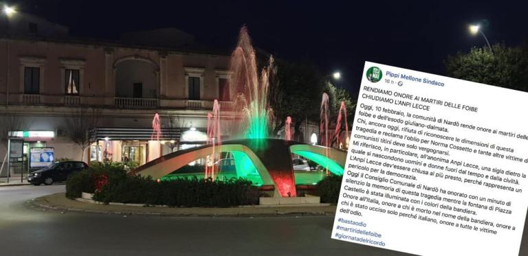 Il cortocircuito del sindaco di Nardò che vuole chiudere l’Anpi di Lecce