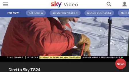 Sky TG 24 annuncia il vincitore di Sanremo prima ancora di Sanremo article-post