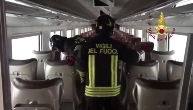 treno deragliato