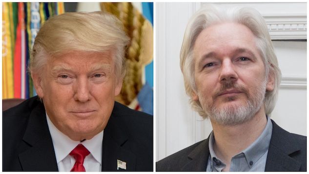 Donald Trump aveva offerto la grazia a Julian Assange a patto che scagionasse la Russia dallo scandalo delle email article-post