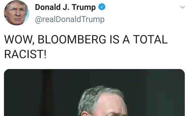 Perché Donald Trump ha dato del razzista a Bloomberg article-post