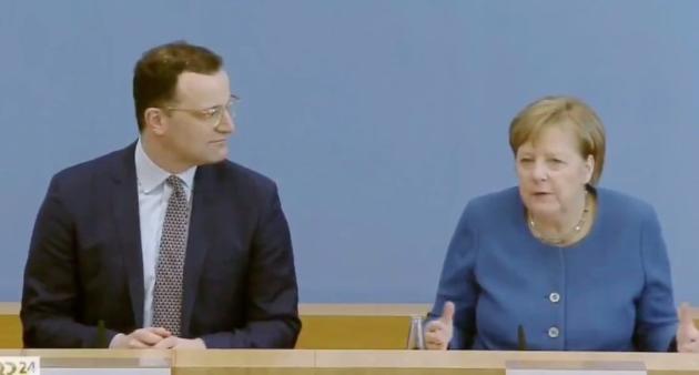 Merkel lancia l’allarme coronavirus in Germania: «Possibili contagi per il 70% della popolazione» article-post