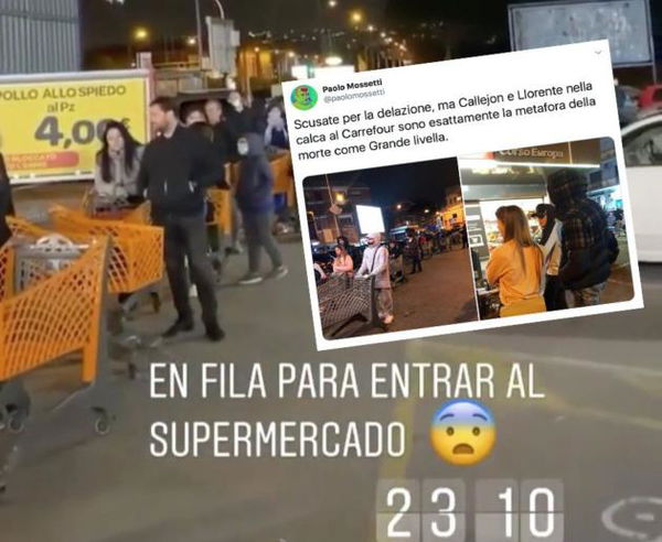 La storia dei calciatori del Napoli in fila davanti al Carrefour dopo l’annuncio di Conte