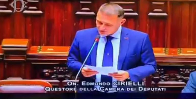 C’è un secondo deputato positivo al Covid-19: è Edmondo Cirielli di Fratelli d’Italia