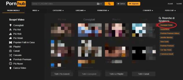‘Giuseppe Conte’ è primo nelle tendenze su Pornhub article-post