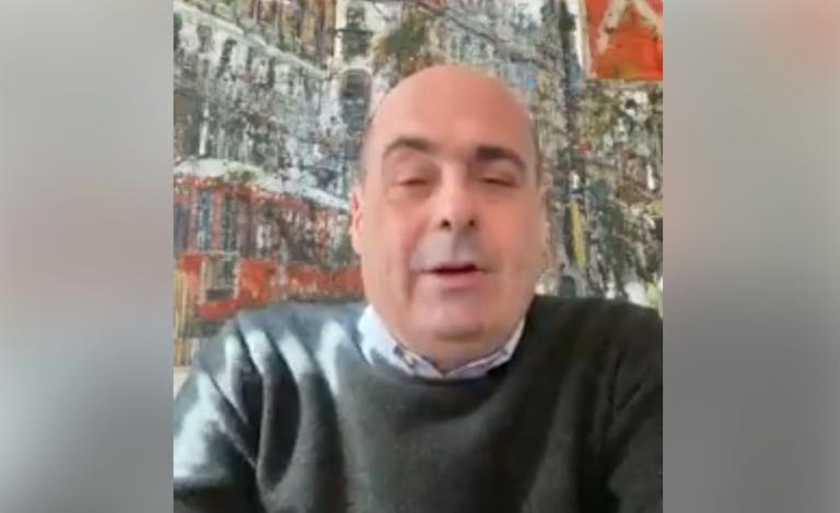 Nicola Zingaretti annuncia: «Anch’io sono positivo al coronavirus»