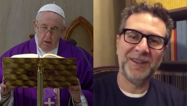 Papa Francesco cita Fabio Fazio