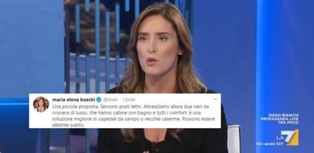 La proposta di Maria Elena Boschi: utilizzare due navi da crociera di lusso per creare posti letto article-post
