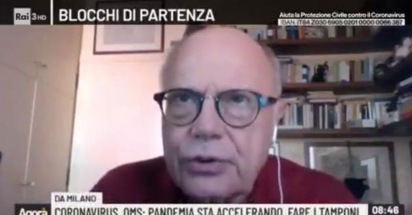 Galli del Sacco dice che gli africani hanno le porte chiuse o semichiuse al coronavirus