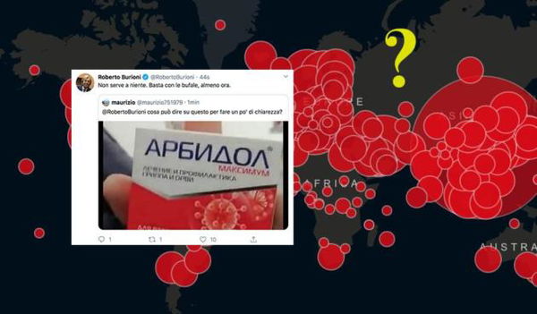 Burioni sull’efficacia dell’Arbidol in Russia contro il coronavirus: «Non serve a niente: basta bufale, almeno ora»