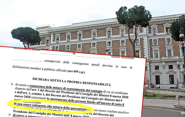 L’autocertificazione per uscire deve essere solo cartacea: stop alle app