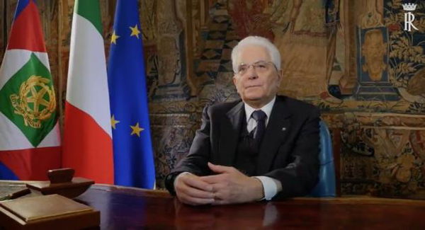 Sergio Mattarella tranquillizza la nazione con un messaggio sul coronavirus | VIDEO