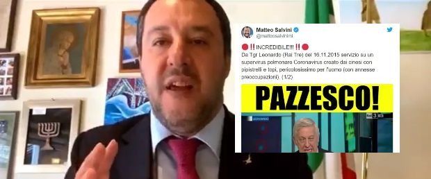 Salvini e l’interrogazione urgente a Conte e Di Maio sul servizio del Tg Leonardo article-post