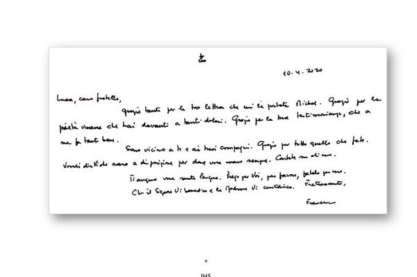 Migranti, la lettera di papa Francesco a Mediterranea: «Contate su di me»