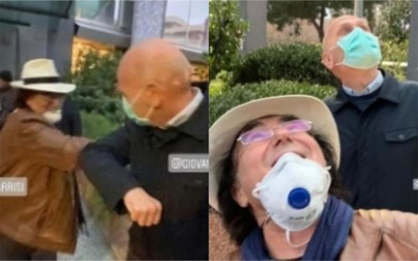 Sorpresa al Policlinico di Bari: arriva Al Bano e canta ‘Felicità’ al personale medico-sanitario| VIDEO