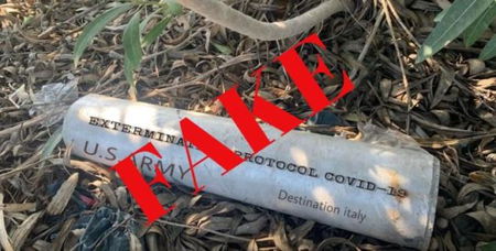 La bufala della ‘capsula virus Covid-19’ ritrovata in una falda acquifera di «una zona focolaio» article-post