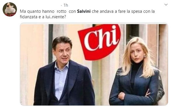 La bufala di Giuseppe Conte a passeggio con la fidanzata senza mascherina article-post