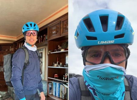 La lunga volata di Davide Martinelli, il ciclista professionista che consegna farmaci in bici nella sua Lodetto article-post