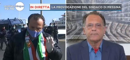 Cateno De Luca dà del «buffoncello» ad Alessandro Cecchi Paone | VIDEO article-post