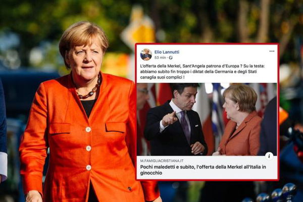 Elio Lannutti, parlando della Germania, dice che «abbiamo subito troppi diktat dai nipotini di Hitler»