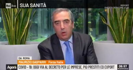Gasparri: «Chi prende il reddito di cittadinanza dia una mano alla collettività» | VIDEO article-post