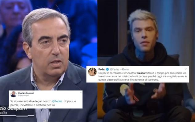 Il ‘dissing’ social tra Maurizio Gasparri e Fedez article-post
