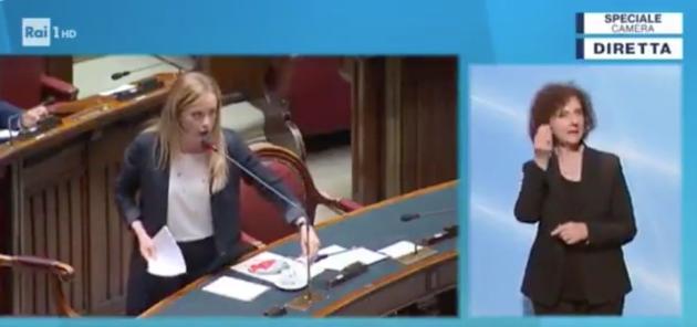 Giorgia Meloni: «Pensate come state messi se devo darvi io lezioni di democrazia» article-post
