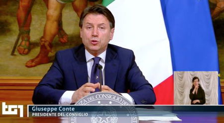 Giuseppe Conte in conferenza: «Nella fase 2 la curva potrà risalire, se ami l’Italia mantieni le distanze» article-post