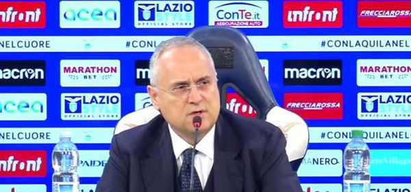 Cosa ha realmente detto Claudio Lotito sulla gara secca Lazio-Juventus per l’assegnazione dello scudetto