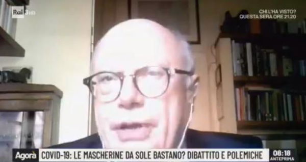 Massimo Galli: «Gli italiani hanno scoperto che in Italia non si producono farmaci e mascherine» | VIDEO