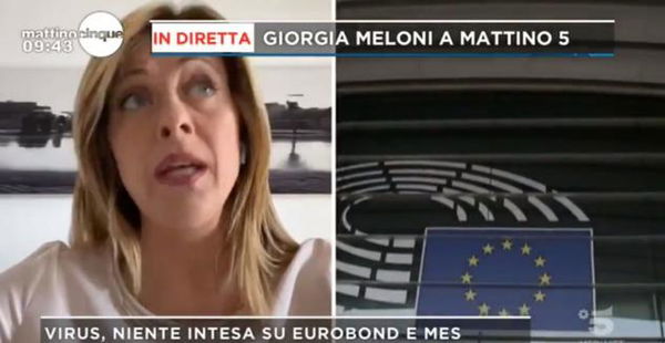 Giorgia Meloni cita Fabrizio De André parlando del «Mes light»