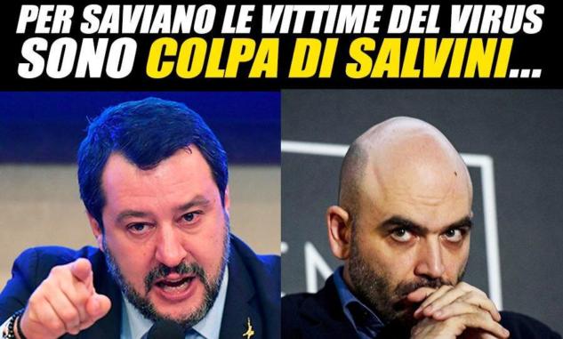 Come Salvini ha aperto la gogna mediatica contro Saviano senza aver letto il suo articolo article-post