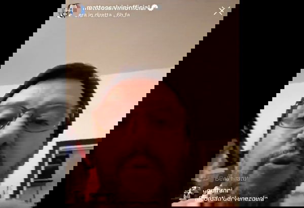 Salvini dice che qualcuno «fa apposta a tenere gli italiani chiusi in casa per controllarli»