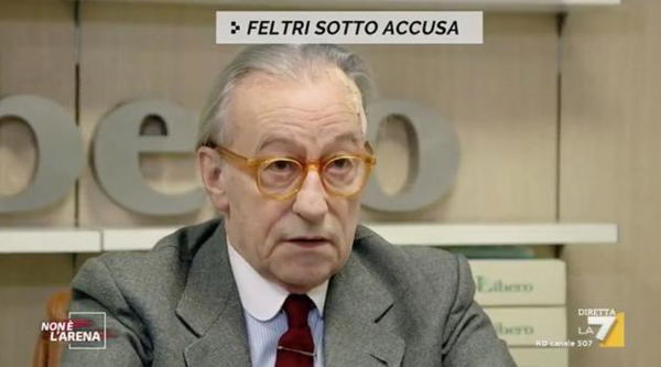 Vittorio Feltri: «Continuerò a fare il direttore editoriale, perché può farlo anche un geometra»