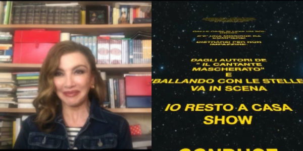 Milly Carlucci lancia il Io Resto a Casa Show su Instagram | Video