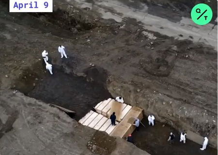 A New York i morti per Covid finiscono sepolti nelle fosse comuni di Hart Island | VIDEO article-post