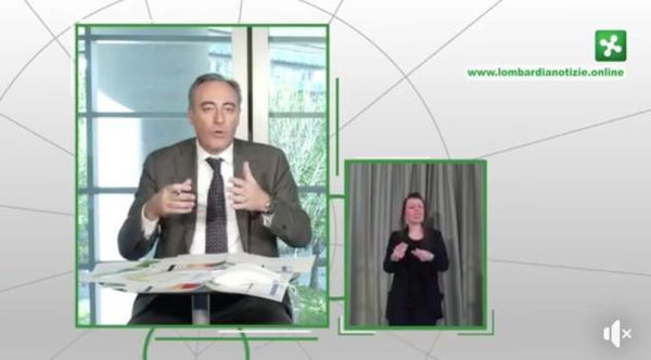 Gallera dice di essere contento che l’ospedale in Fiera (costato 21 milioni) non è servito a ricoverare centinaia di persone