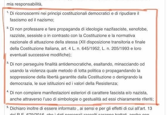 Coronavirus, a Parma erogati buoni spesa solo se si è antifascisti