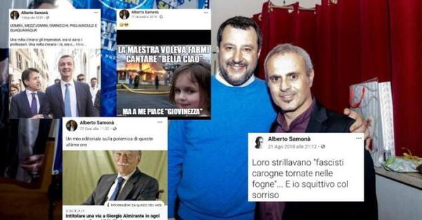 Samonà dice di non aver mai esaltato le SS di Hitler: «Era solo un carrellata di poesie a mo’ di elenco»