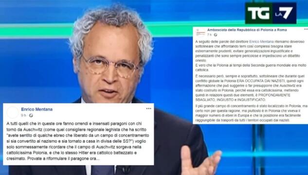 Ambasciata Polonia contro Mentana