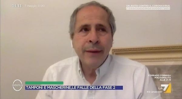 Crisanti spiega bene il contagio da asintomatici: «Se i sintomatici sono sempre meno, allora da dove vengono gli attuali contagi?»