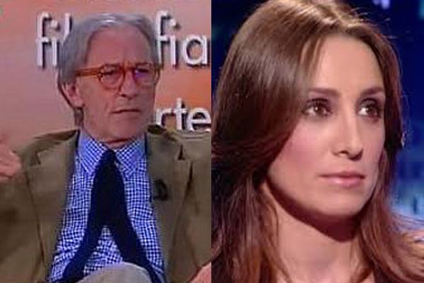 Il botta e risposta tra Feltri e la moglie di David Parenzo