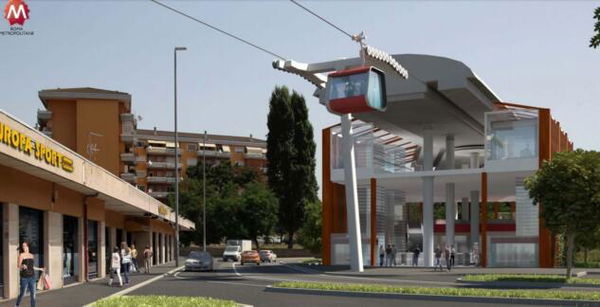 Virginia Raggi annuncia: «La famosa funivia Casalotti-Battistini si farà»