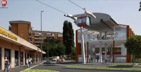 Virginia Raggi annuncia: «La famosa funivia Casalotti-Battistini si farà» article-post