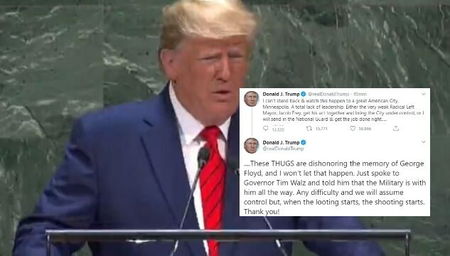 Le proteste dopo l’uccisione di George Floyd e Trump che minaccia la repressione armata (che già sta avvenendo) article-post