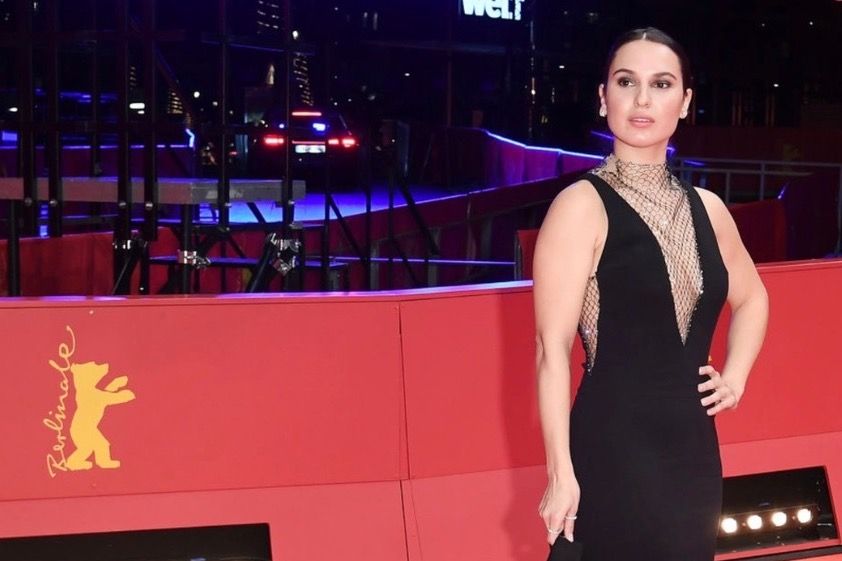 Ileana D'Ambra_red carpet Berlino 25.02.20