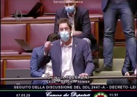 Luca Toccalini della Lega e la differenza tra la commemorazione di Ramelli e le «zecche rosse» del 25 aprile e del 1° maggio